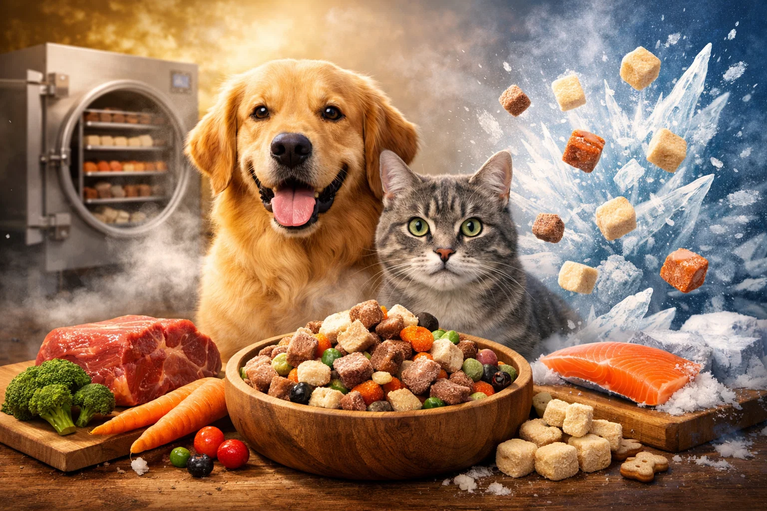 Evcil Hayvan Beslenmesinde Freeze Dry Devrimi