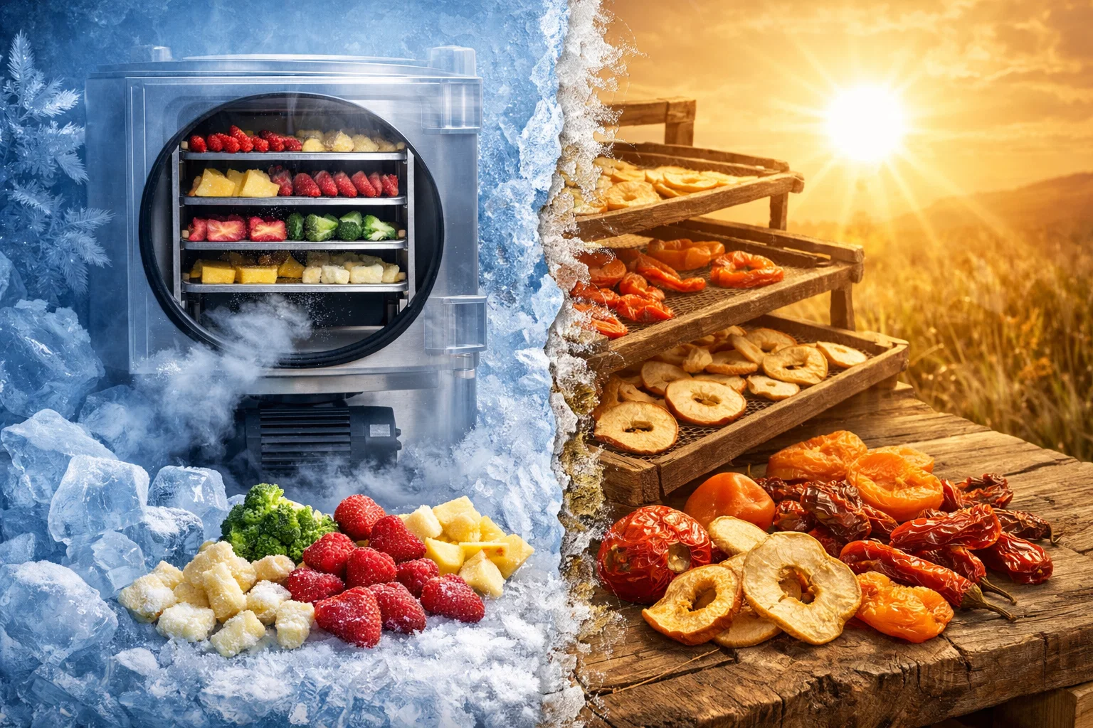 Freeze Dry vs Geleneksel Kurutma Yöntemleri